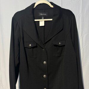 Black Relativity Lightweight Jacket Size 18W